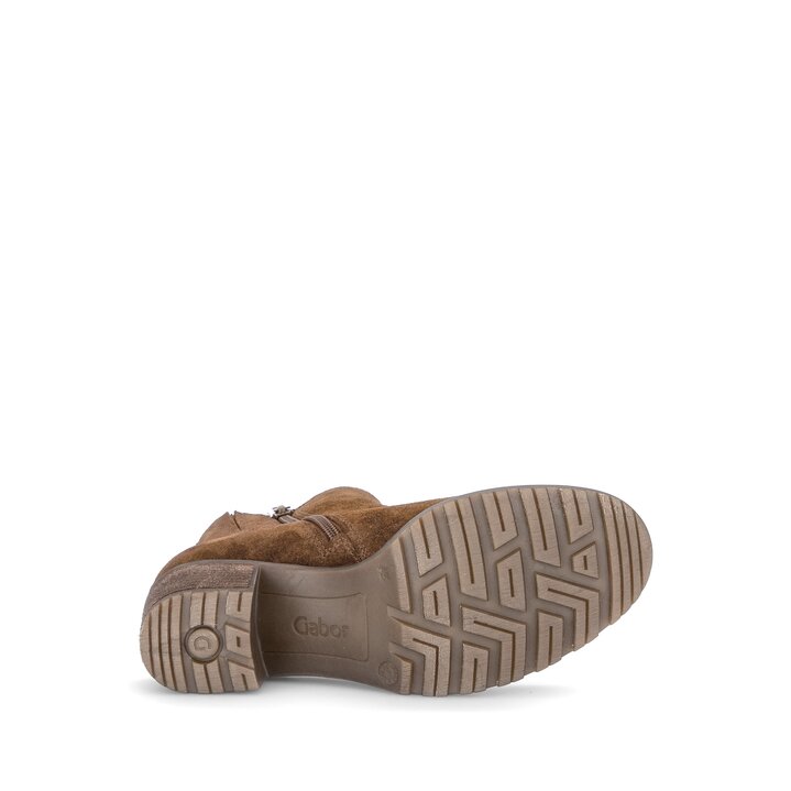 Sportliche Stiefelette braun #4