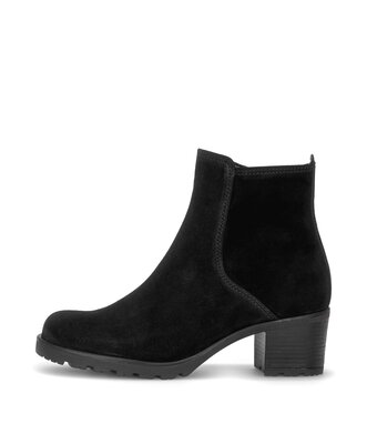 Sportliche Stiefelette schwarz