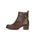 Sportliche Stiefelette braun