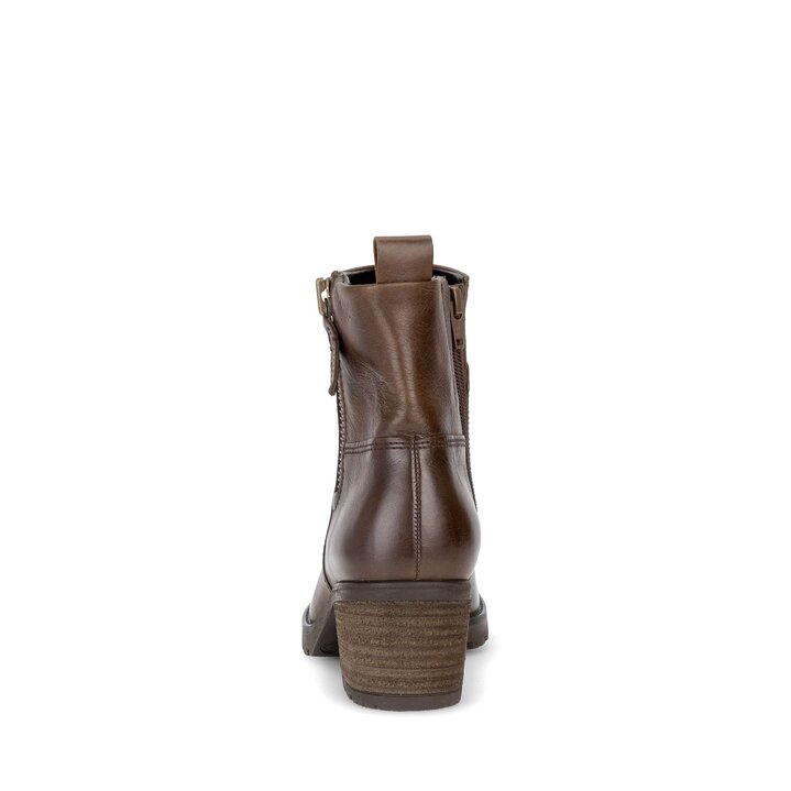 Sportliche Stiefelette braun #3