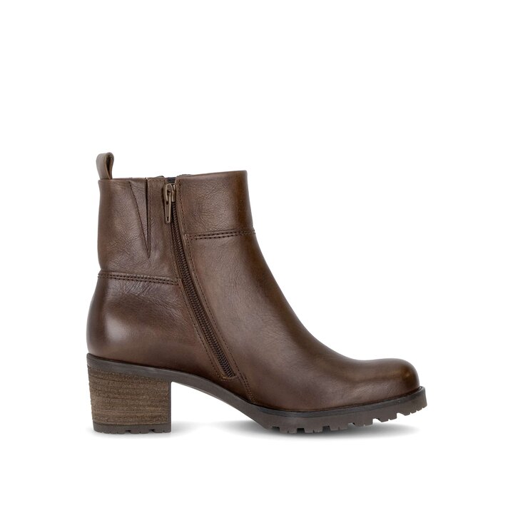 Sportliche Stiefelette braun #1