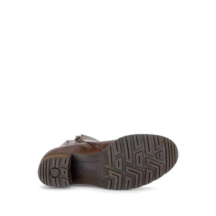 Sportliche Stiefelette braun #4