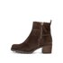 Sportliche Stiefelette braun
