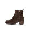 Sportliche Stiefelette braun