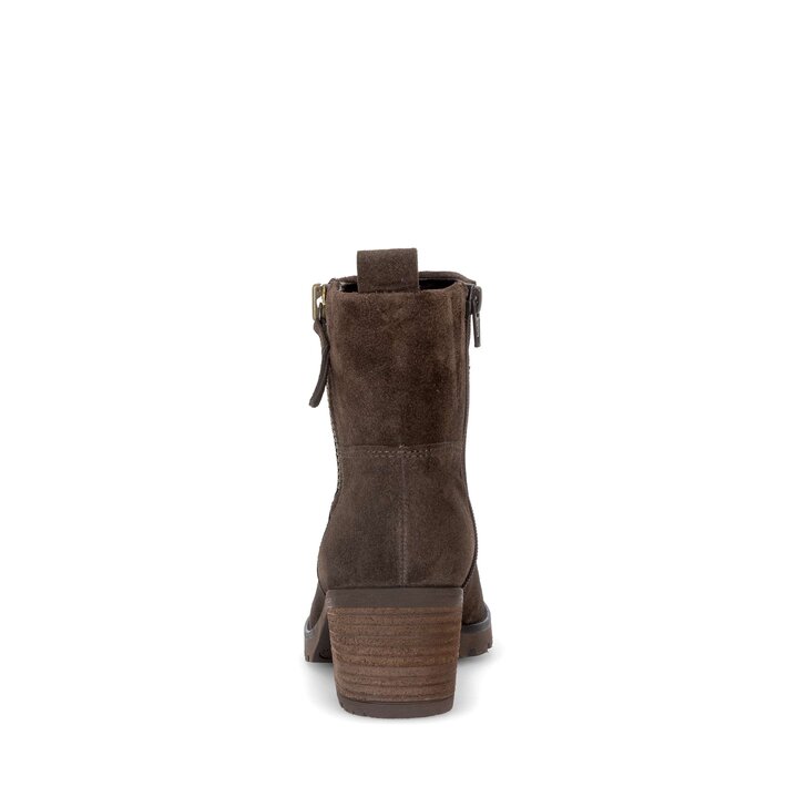 Sportliche Stiefelette braun #3