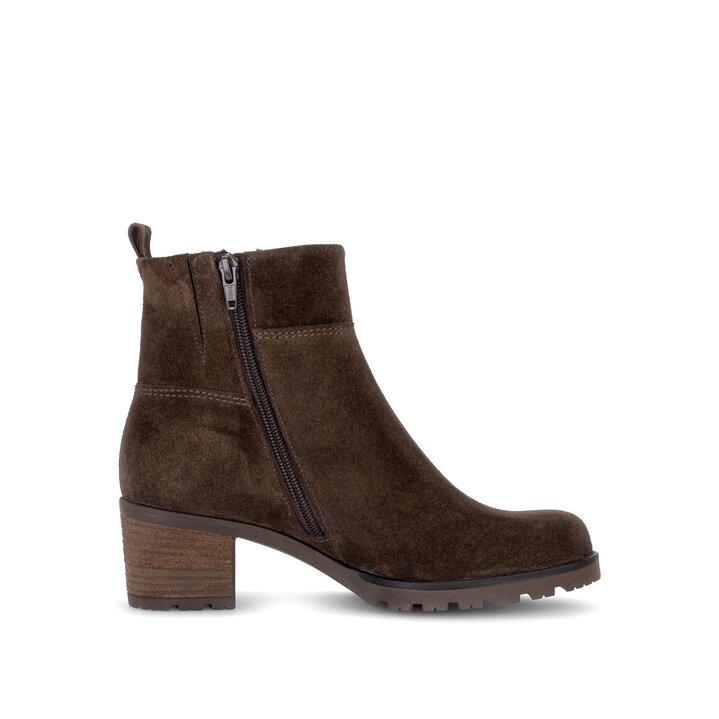 Sportliche Stiefelette braun #1