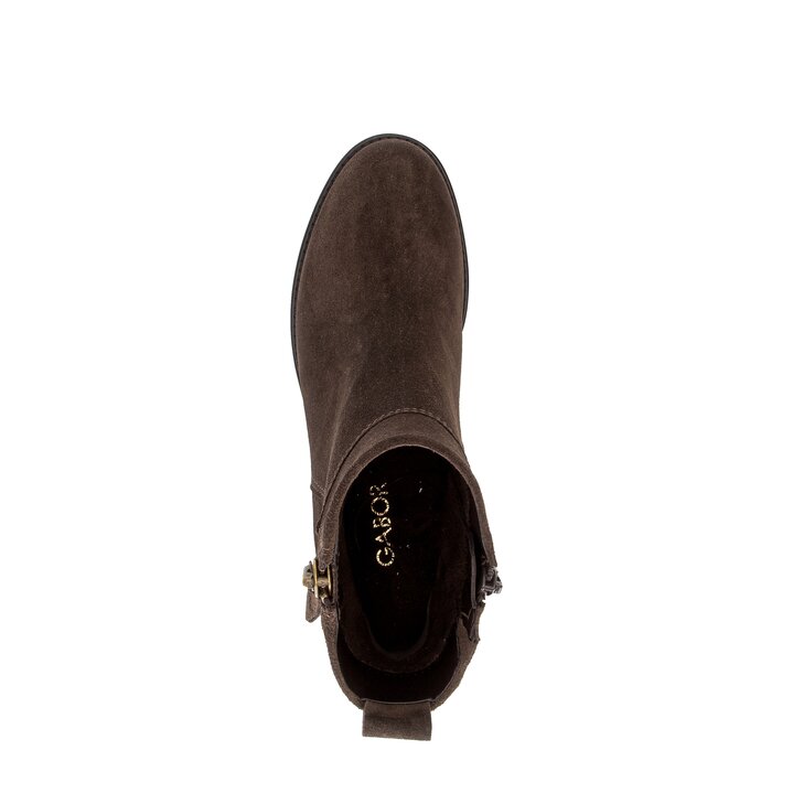 Sportliche Stiefelette braun #5