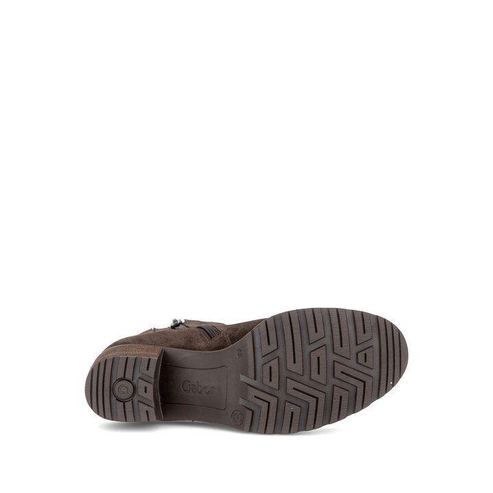 Sportliche Stiefelette braun #4