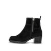 Sportliche Stiefelette schwarz