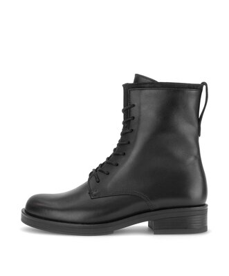Schnürstiefelette schwarz