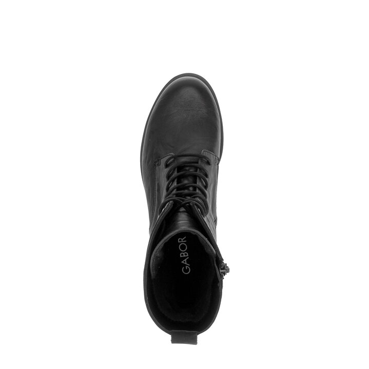 Schnürstiefelette schwarz #5