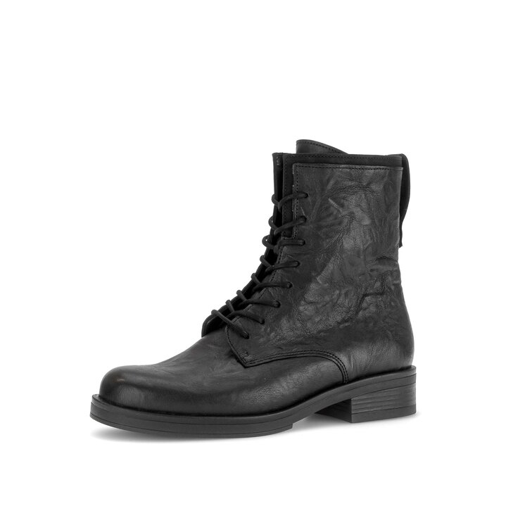 Schnürstiefelette schwarz #2