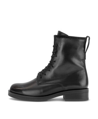 Schnürstiefelette schwarz