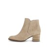 Elegante Stiefelette beige