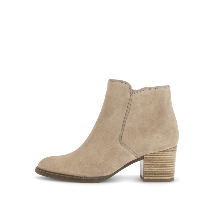 Elegante Stiefelette beige #0