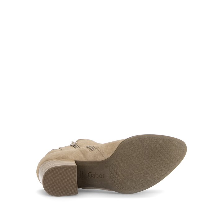 Elegante Stiefelette beige #4
