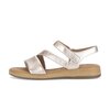 Riemchensandale gold