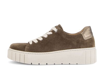 Sneaker low braun