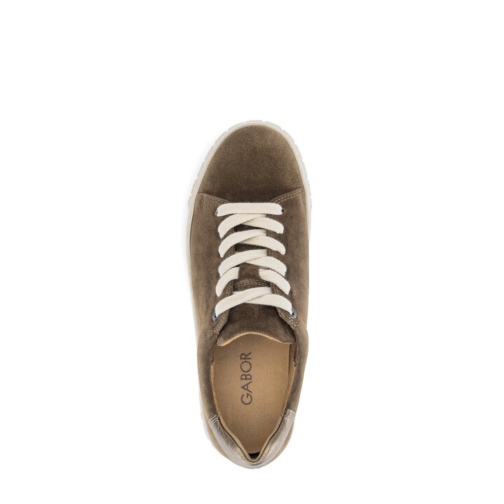 Sneakers basse marrone #5