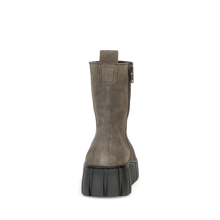 Stivaletto con plateau marrone #3
