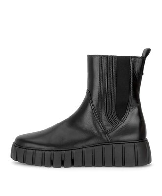 Plateau Stiefelette schwarz