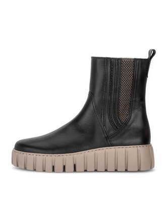 Plateau Stiefelette schwarz