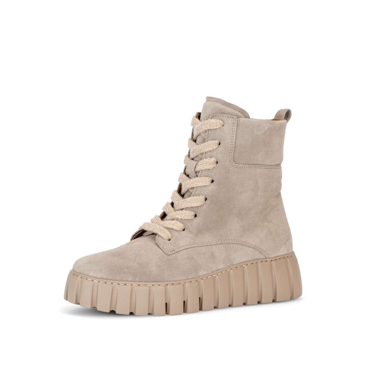Platåstövletter beige #2