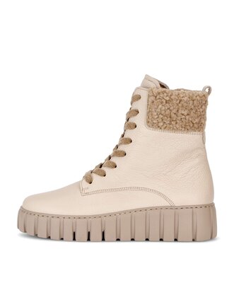 Plateau Stiefelette creme