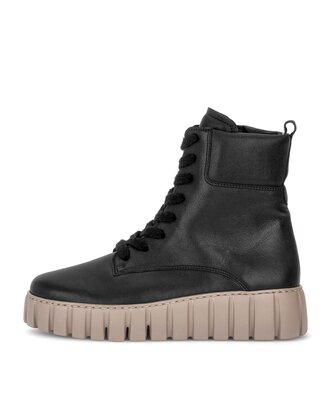 Plateau Stiefelette schwarz
