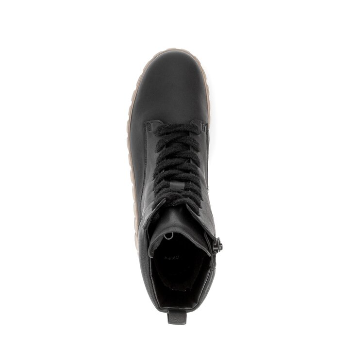 Stivaletto con plateau nero #5