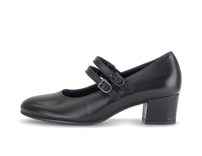 Spangenpumps schwarz