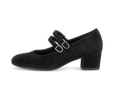 Spangenpumps schwarz