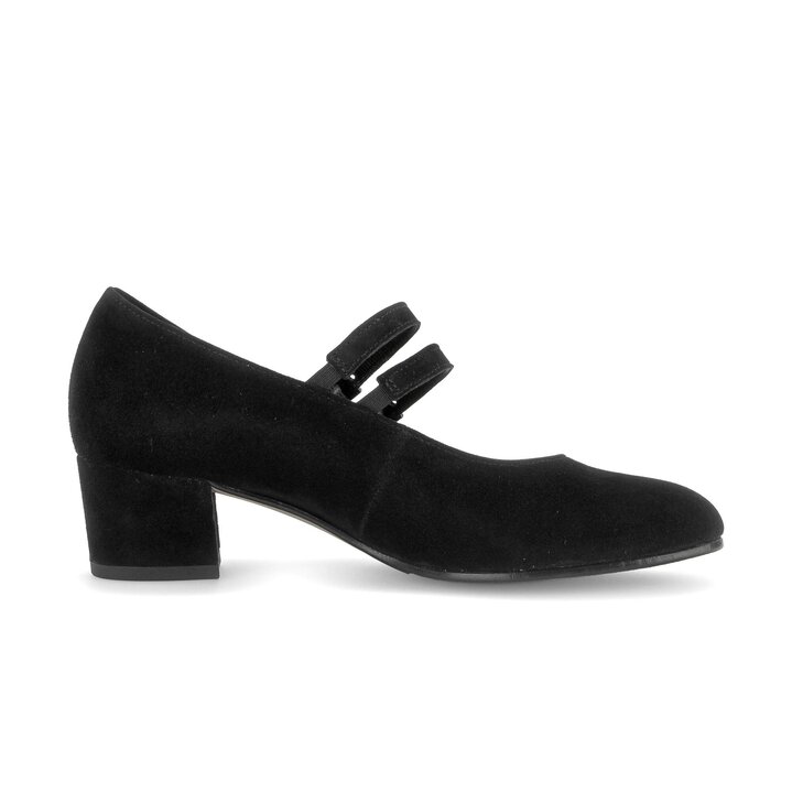 Spangenpumps schwarz #1