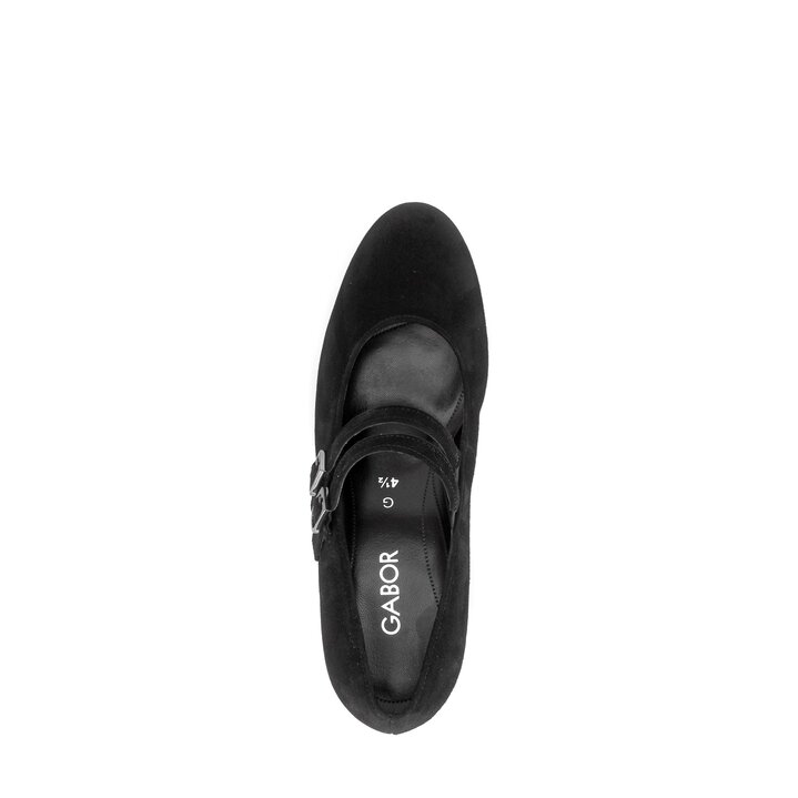 Spangenpumps schwarz #5