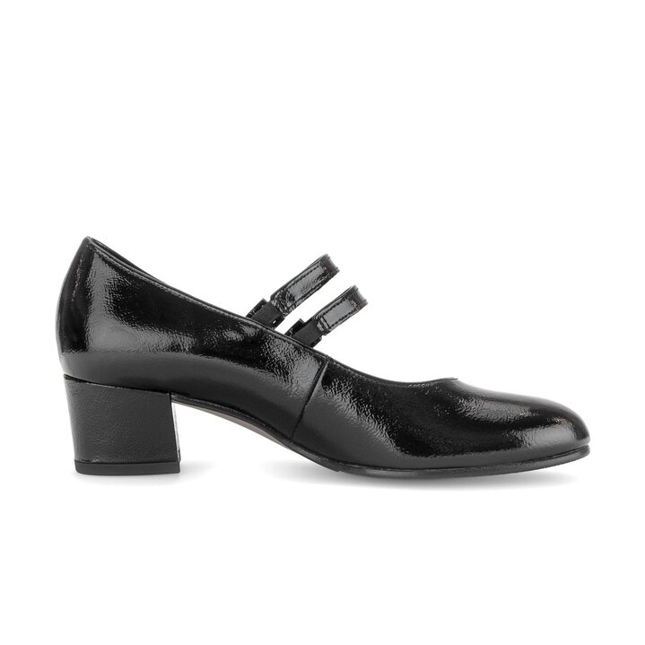 Spangenpumps schwarz #1
