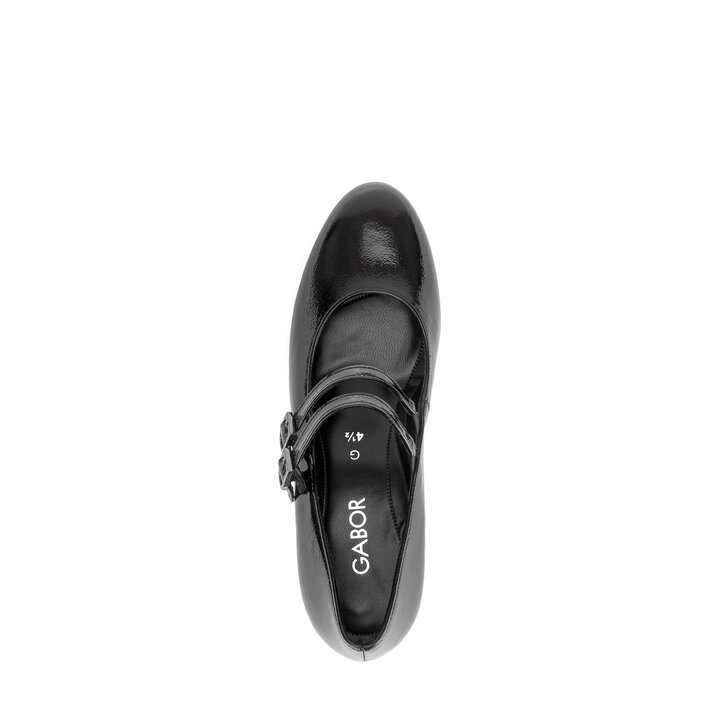 Spangenpumps schwarz #5