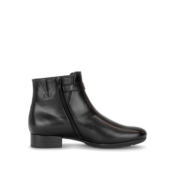 Elegante Stiefelette schwarz #1