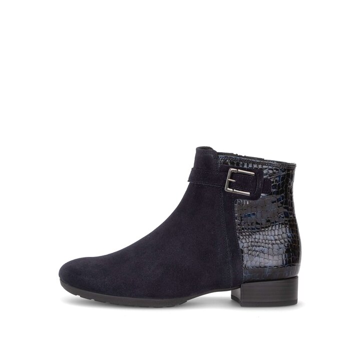 Elegante Stiefelette blau #0
