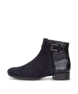 Elegante Stiefelette blau
