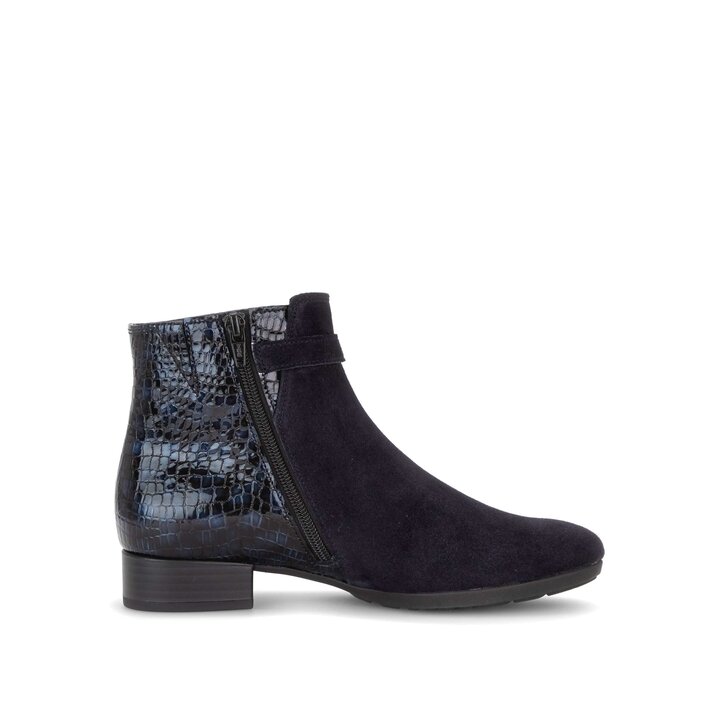 Elegante Stiefelette blau #1