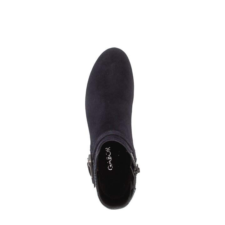 Elegante Stiefelette blau #5