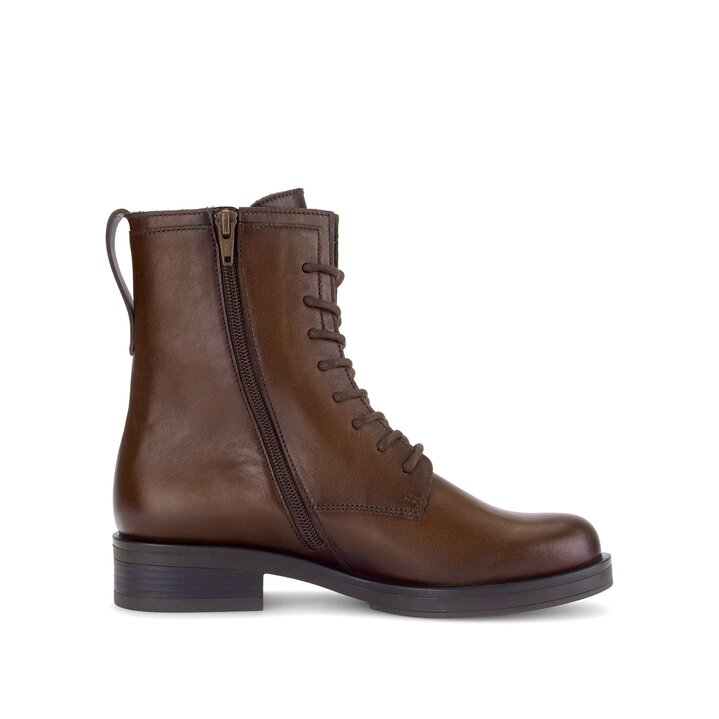 Stivaletto stringato marrone #1