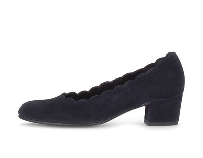 Eleganter Pump blau