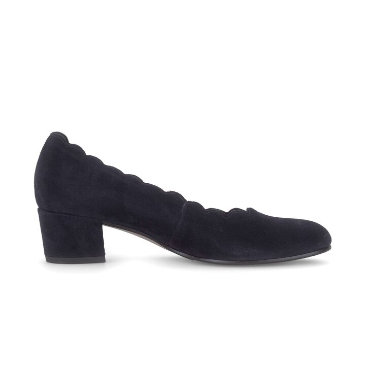 Eleganter Pump blau #1