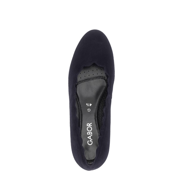 Eleganter Pump blau #5