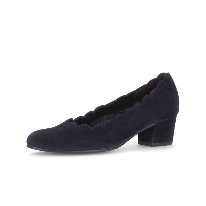 Eleganter Pump blau #2