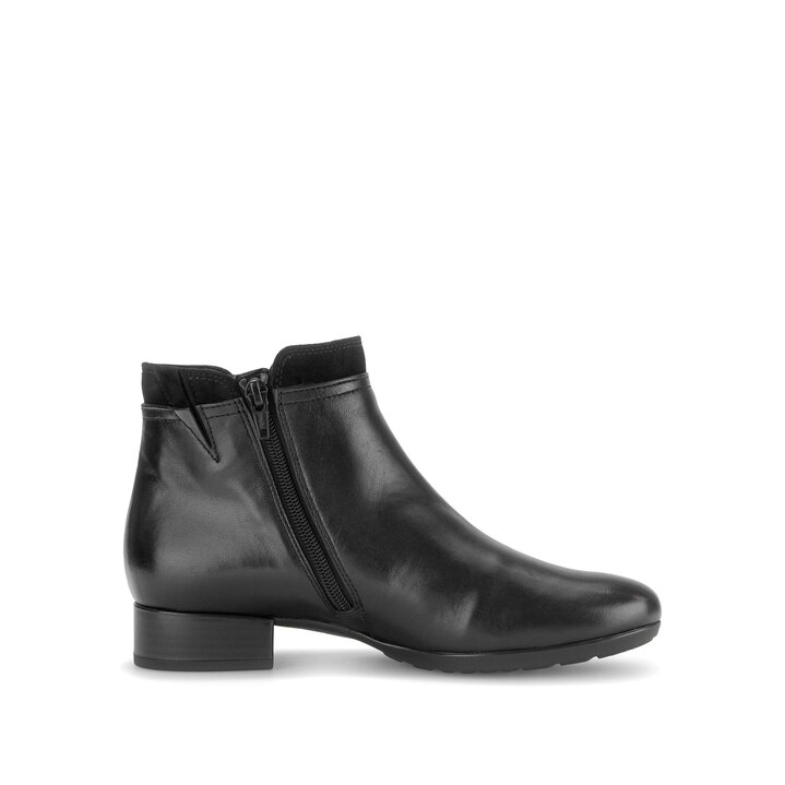 Elegante Stiefelette schwarz #1