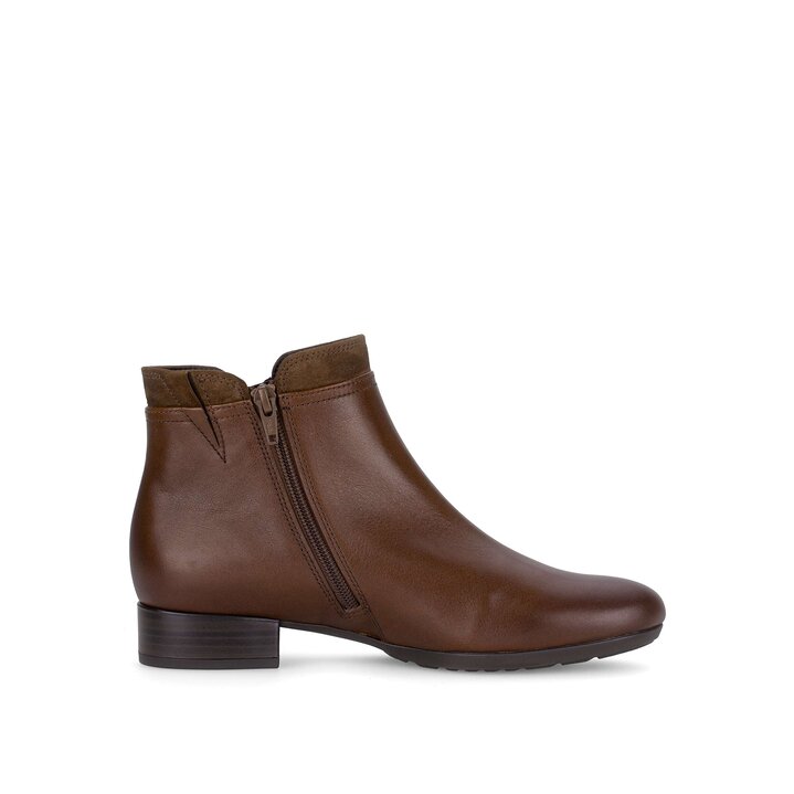 Elegante Stiefelette braun #1