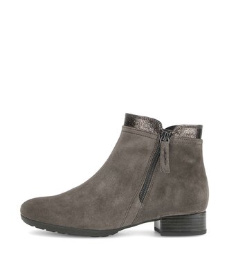 Sportliche Stiefelette grau