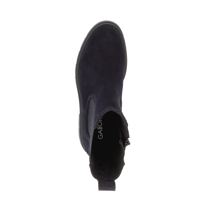 Stivaletto Chelsea blu #5